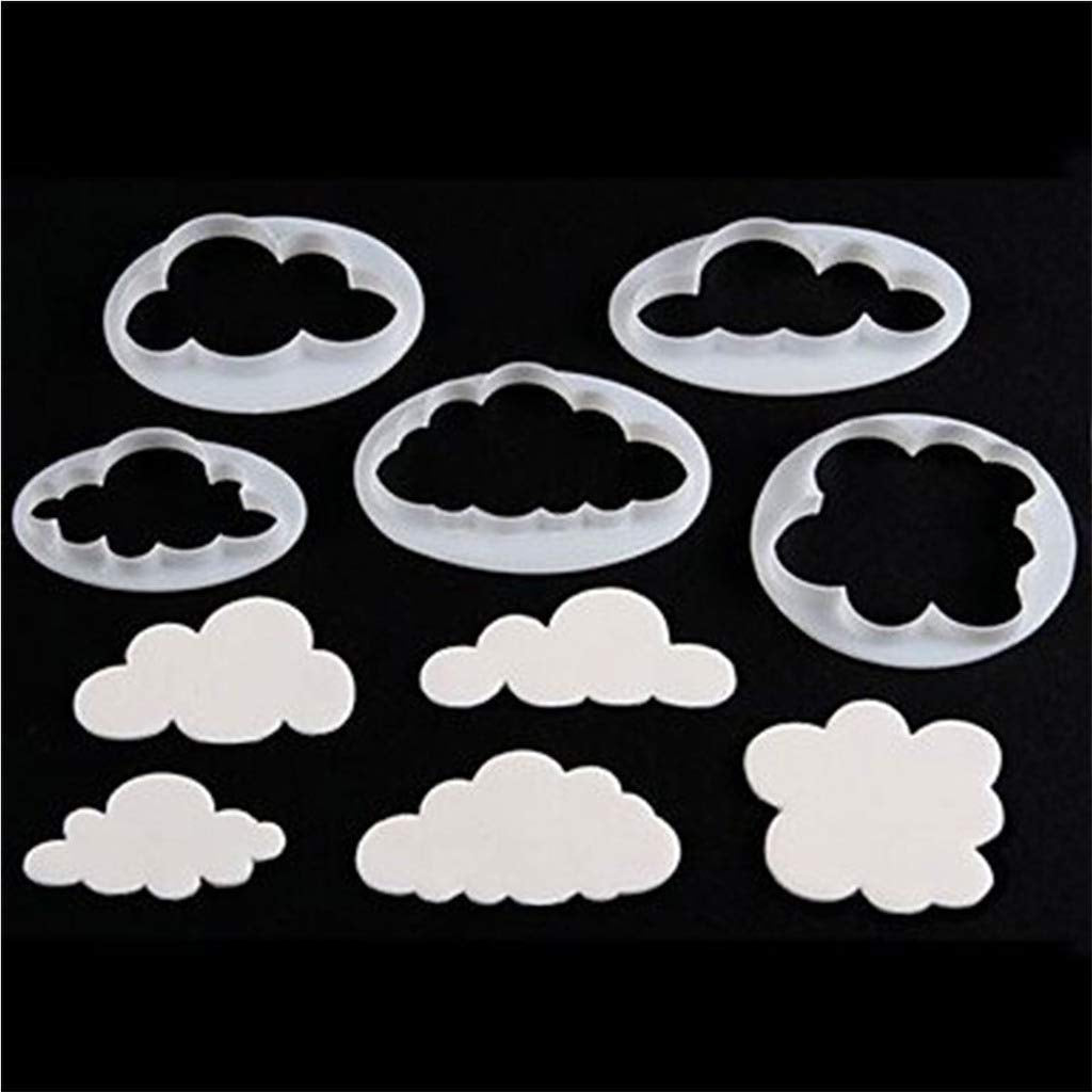 Fondant cloud cutter