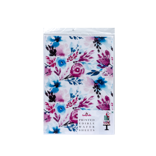 Tastycrafts Edible A4 Floral Sheet (PWP-001)