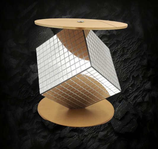 Mirror Disco Square Cake Spacer Stand(6 inch)