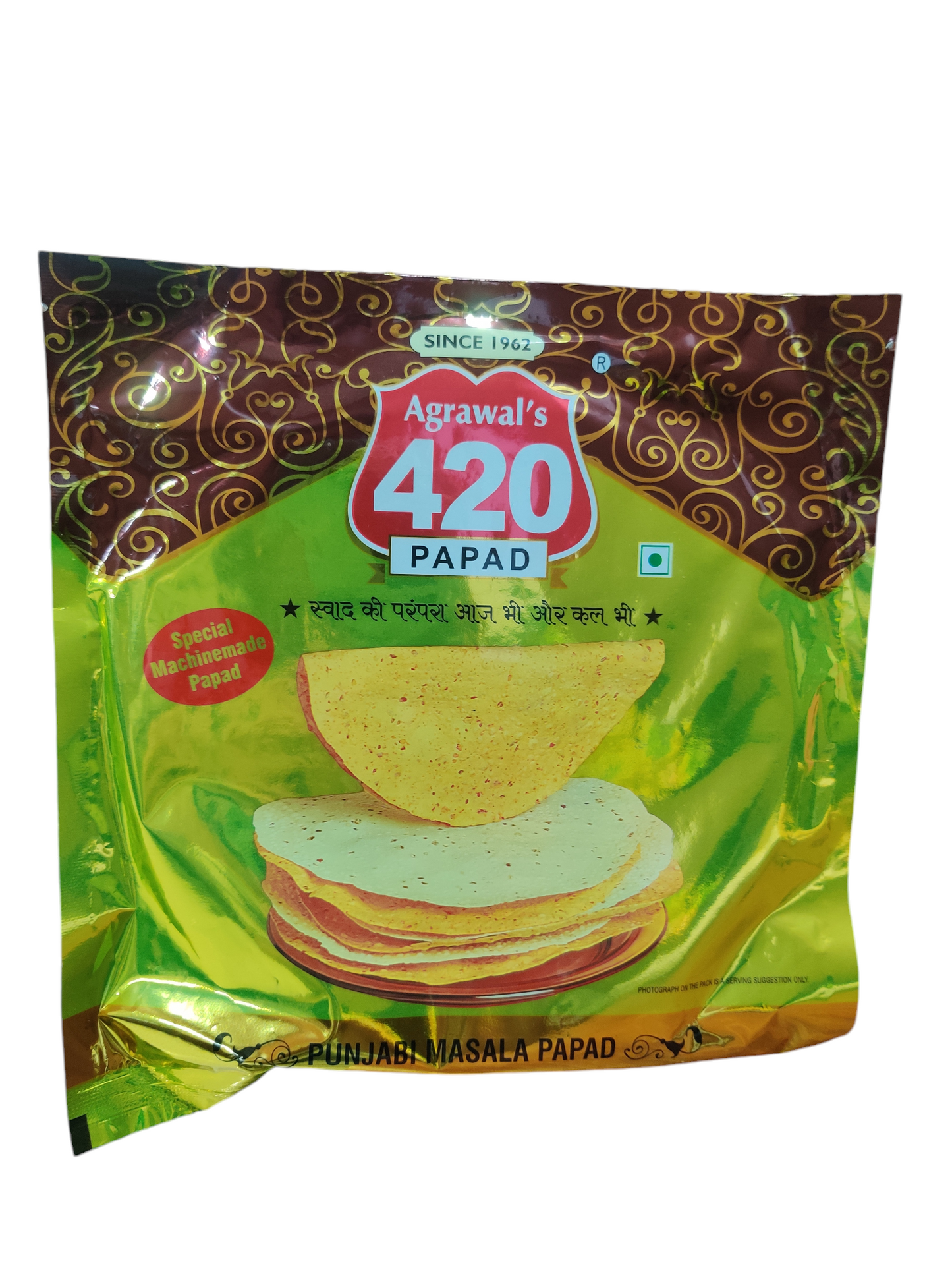 Agarwal's 420 Papad Panjabi masala papad 200gm