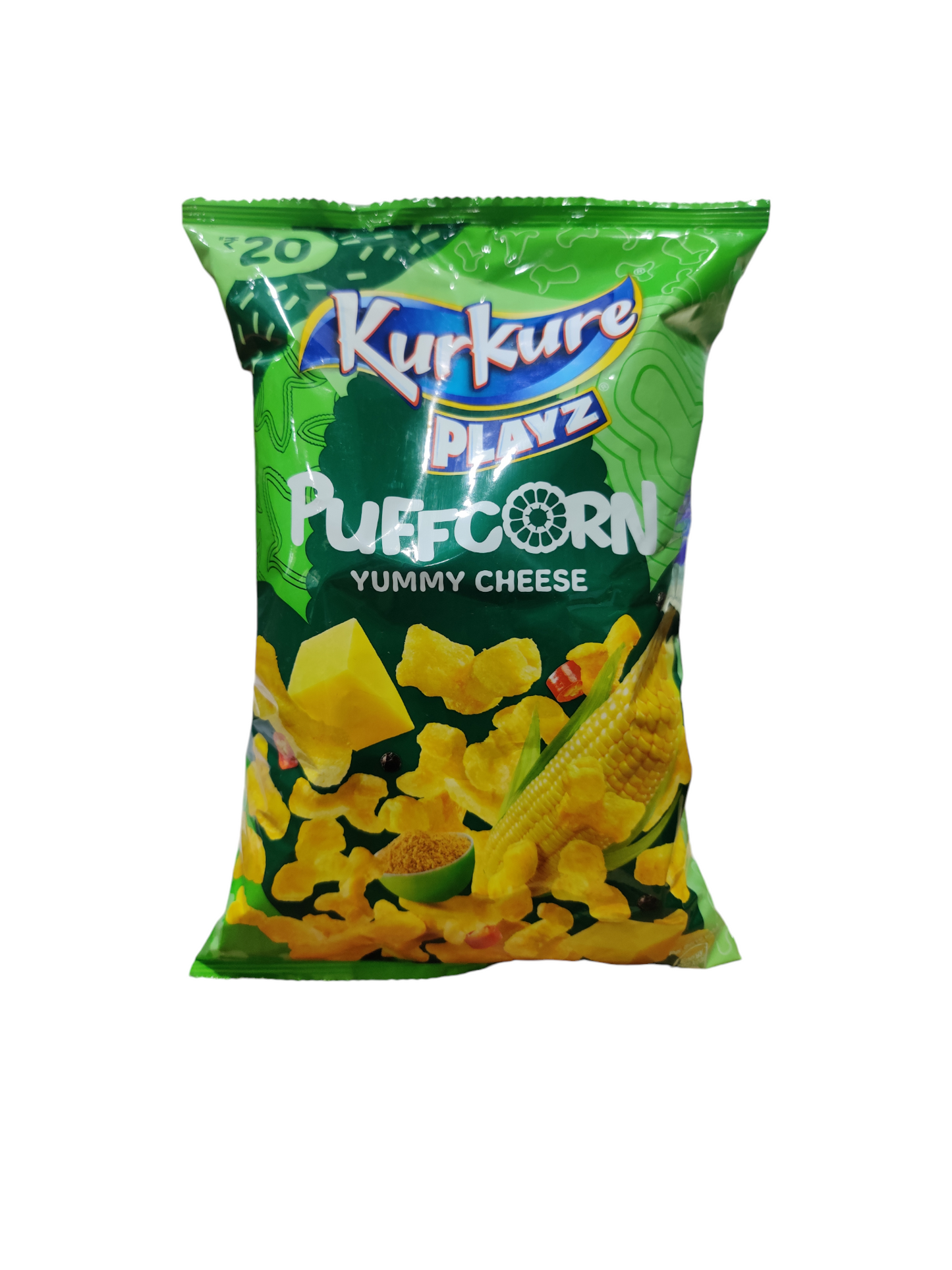 Kurkure playz puffcorn yummy cheese 52g