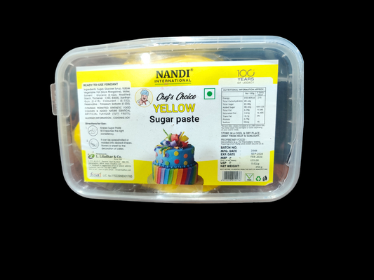 Nandi international Yellow Sugar Paste 250g