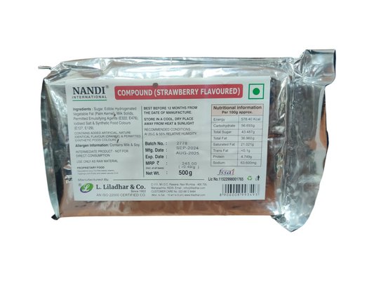 Nandi international Compound STRAWBERRY FLAVOURED 500g