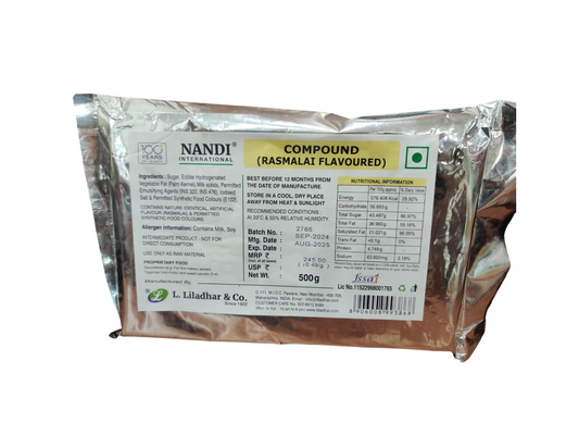 Nandi international Compound RASMALAI FLAVOURED 500g