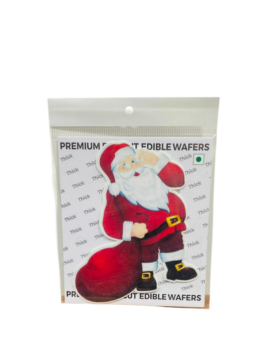 Tastycrafts Christmas Santa Claus Edible waffer Sheet