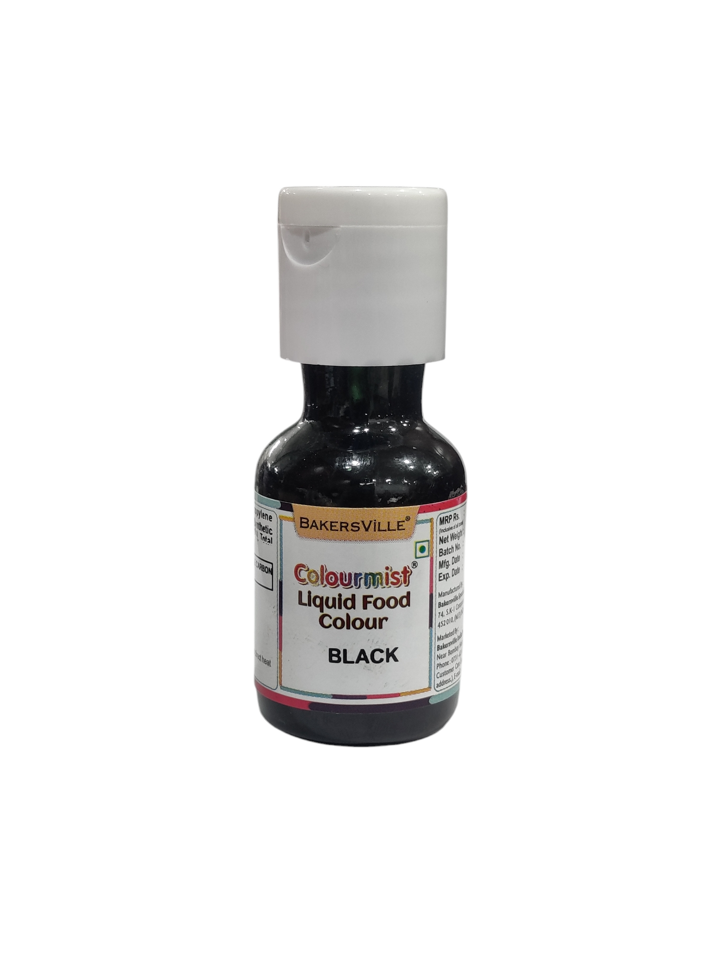 Bakersville Colourmist Black Liquid Food Colour 20g