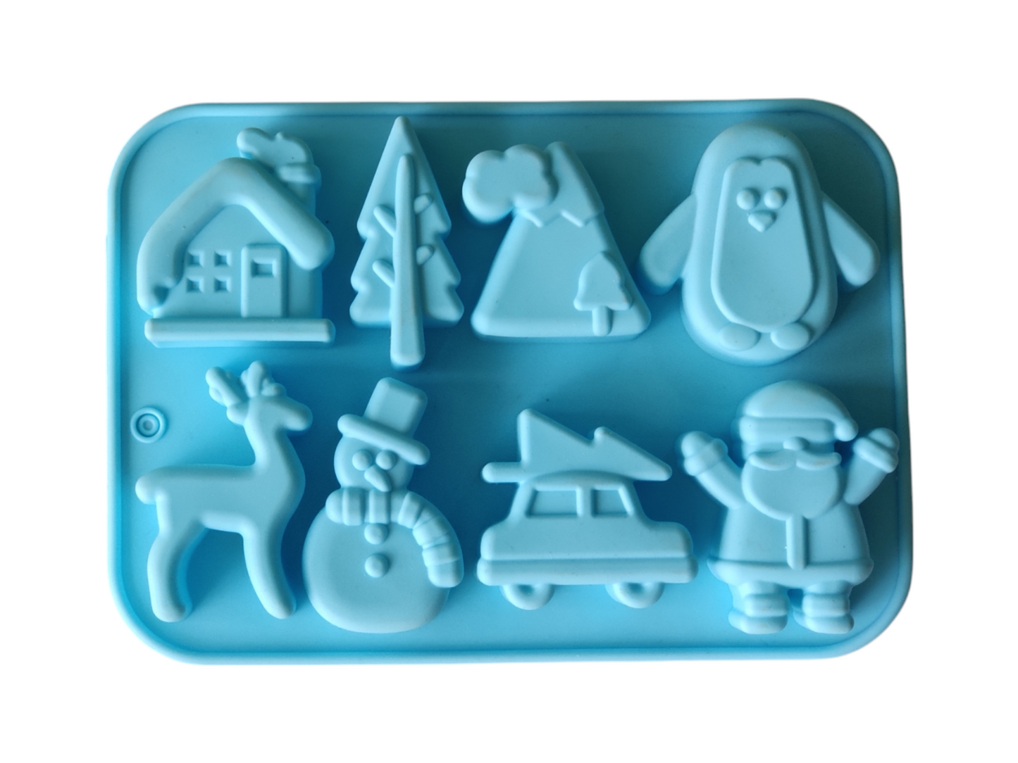 Christmas 8 cavity Silicon Mould