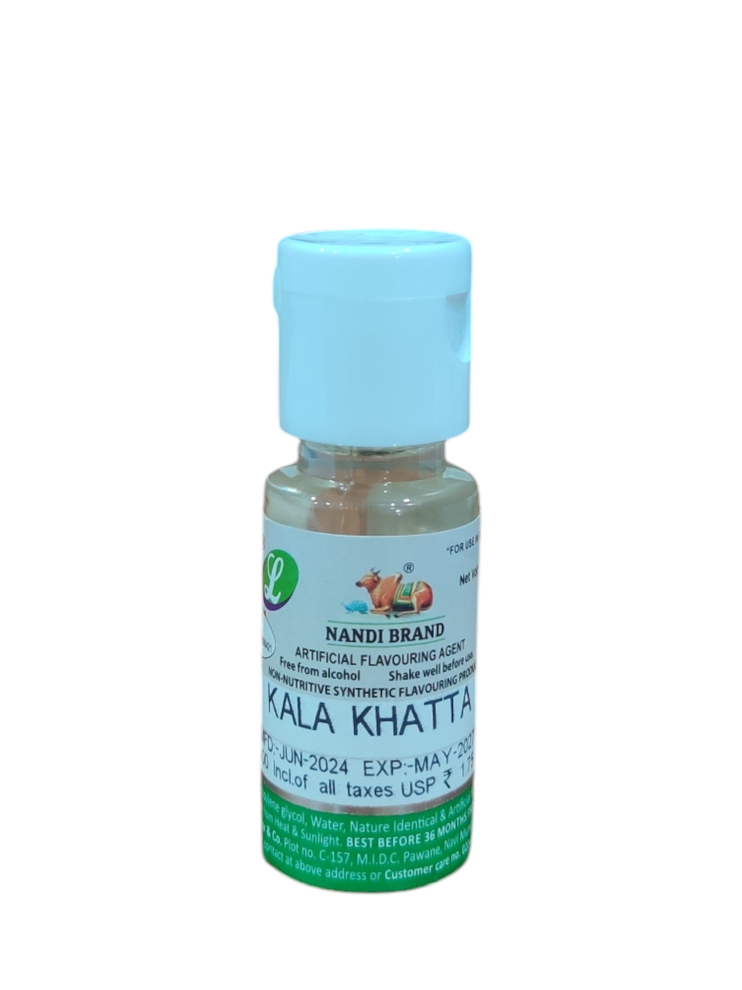 Nandi Kala Khatta Essence 20 ml Water Based