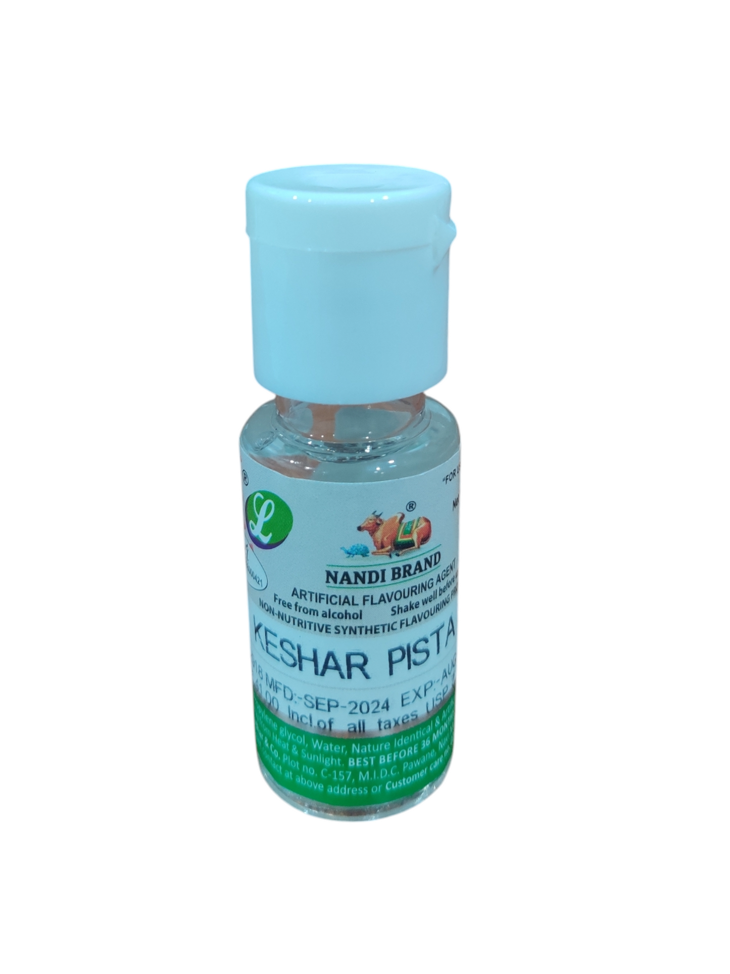 Nandi Keshar pista Essence 20 ml Water Based