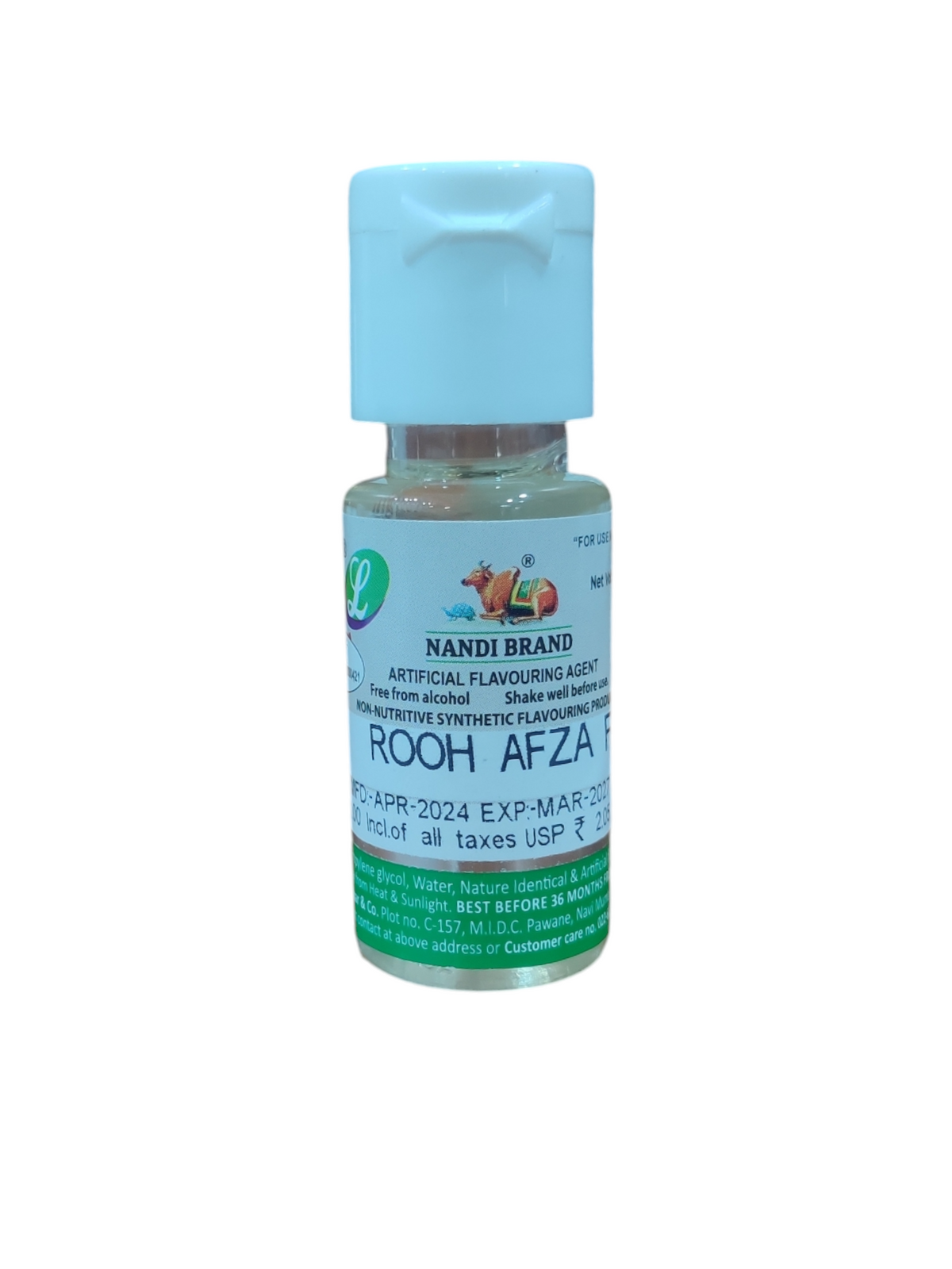 Nandi Roohafza Essence 20 ml Water Based
