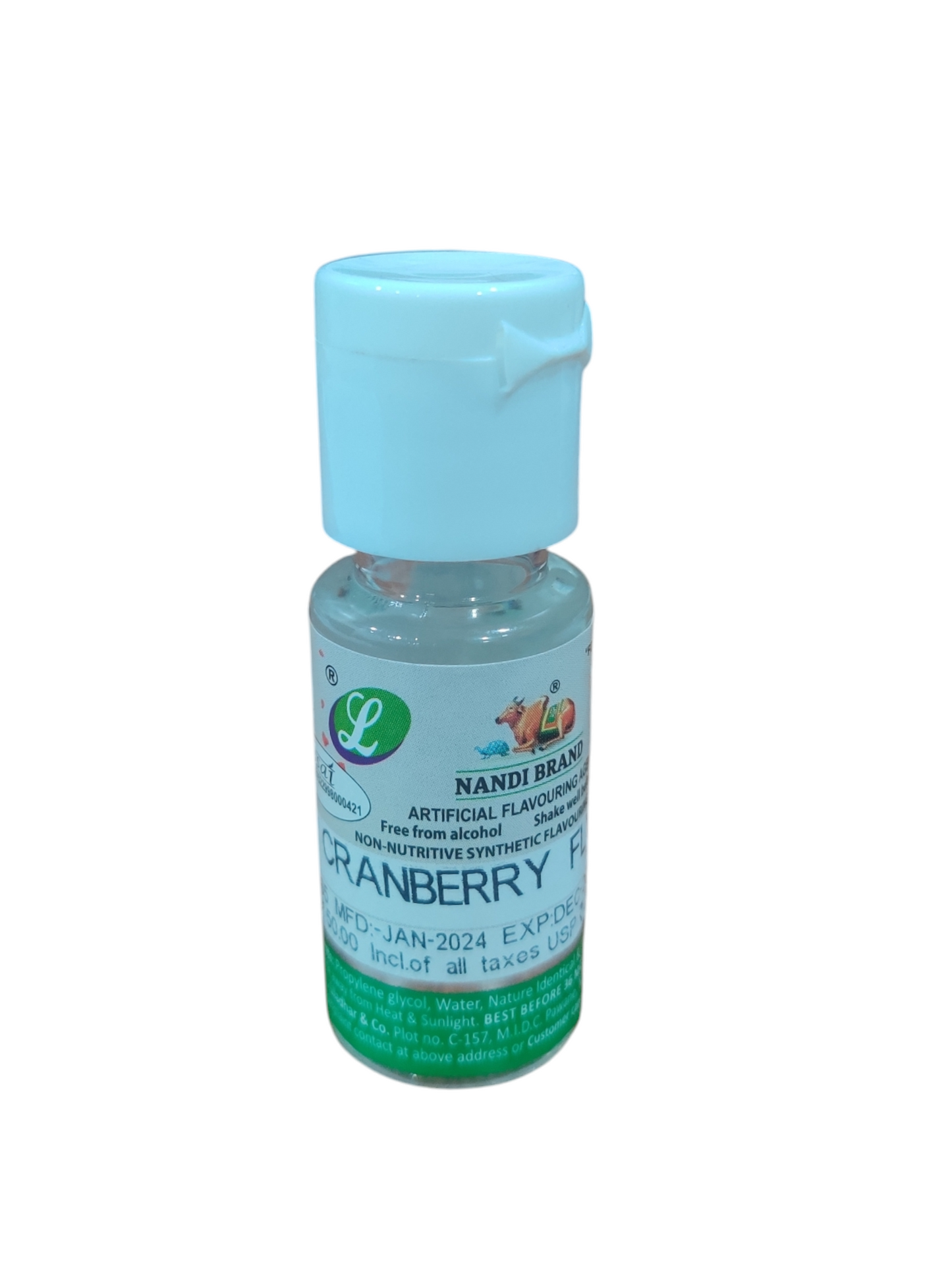 Nandi Cranberry  Essence 20 ml Water Based