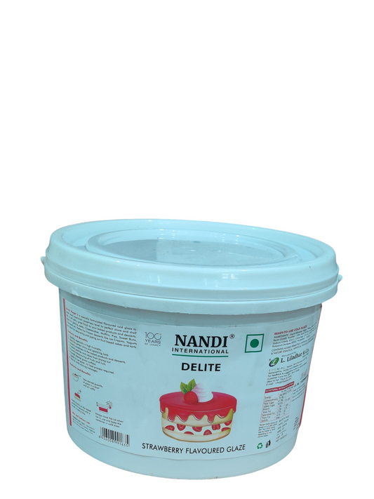 Nandi international Delite Strawberry Glaze 2.5 Kg