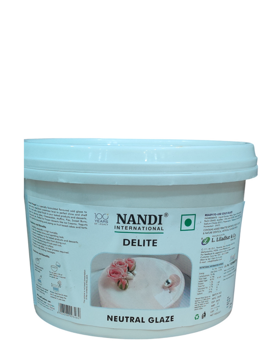 Nandi international Delite Neutral Glaze 2.5 Kg