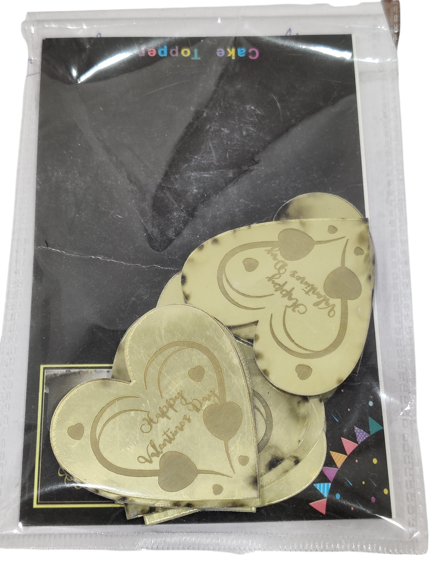 Golden Valentine Wishes Pack Of 10