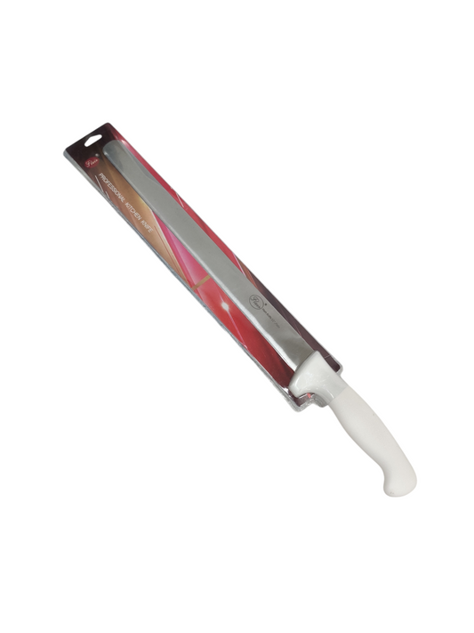 Flair Bread knife Plain Knife 12 inch white handle