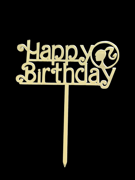Happy Birthday Acrylic Topper RT00973