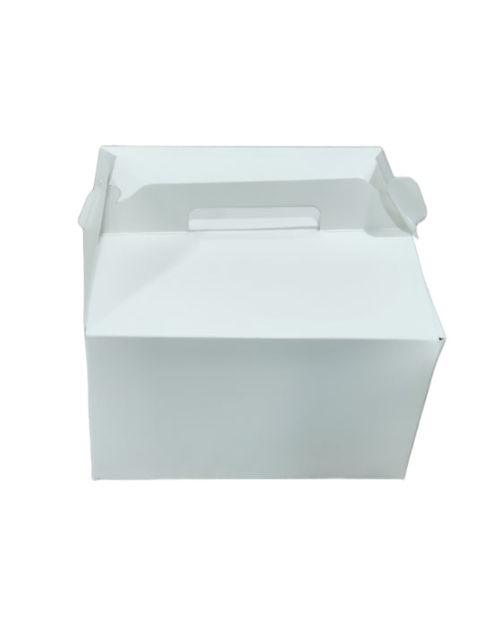 Handle Cake Box size 8x8x5 inch