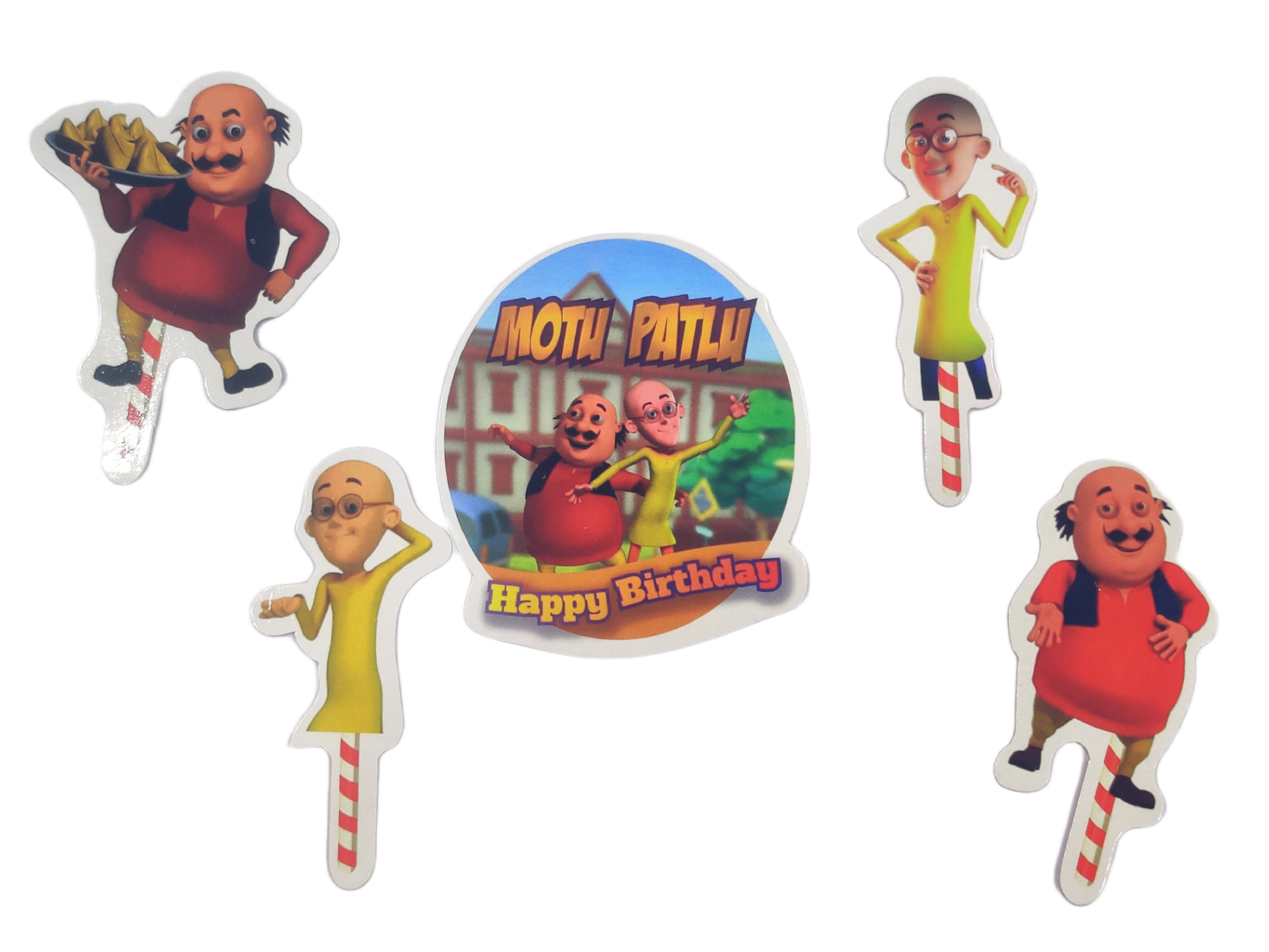 Motu Patlu Theme Topper PT005 – Bakeworld Retails Pvt Ltd