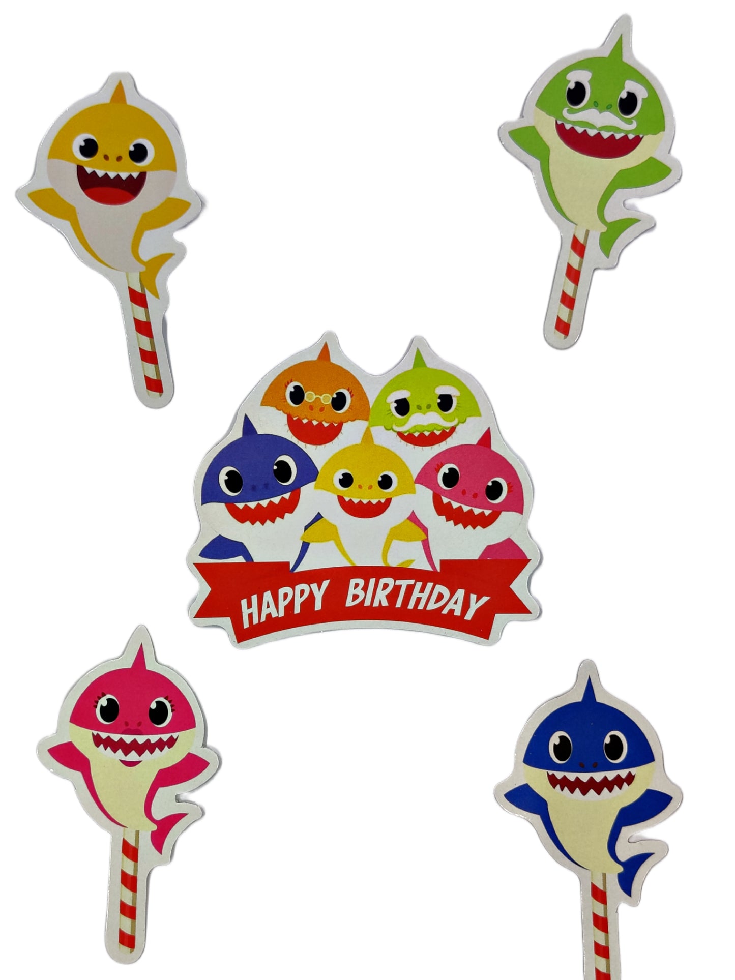 Baby shark Theme Topper PT014