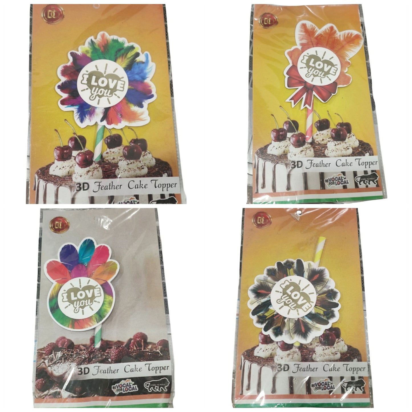 Love Topper 6.5 inch Random Design