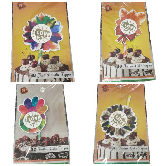 Love Topper 6.5 inch Random Design