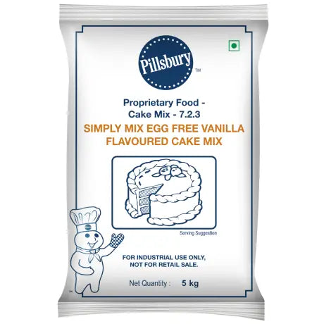 Pillsbury Simply Mix Egg Free Vanilla 5 kg