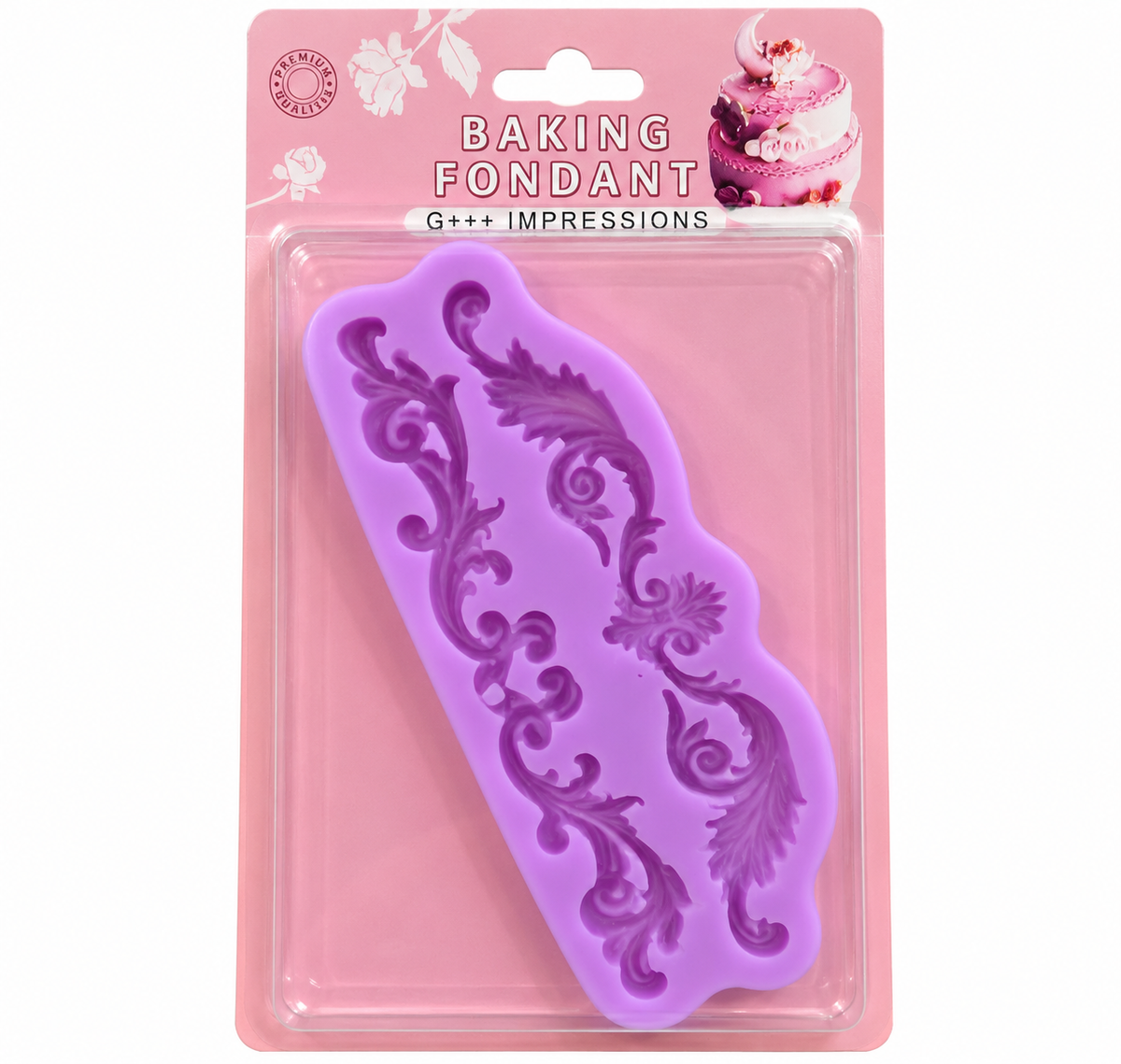 Jewellery Design Fondant Mould
