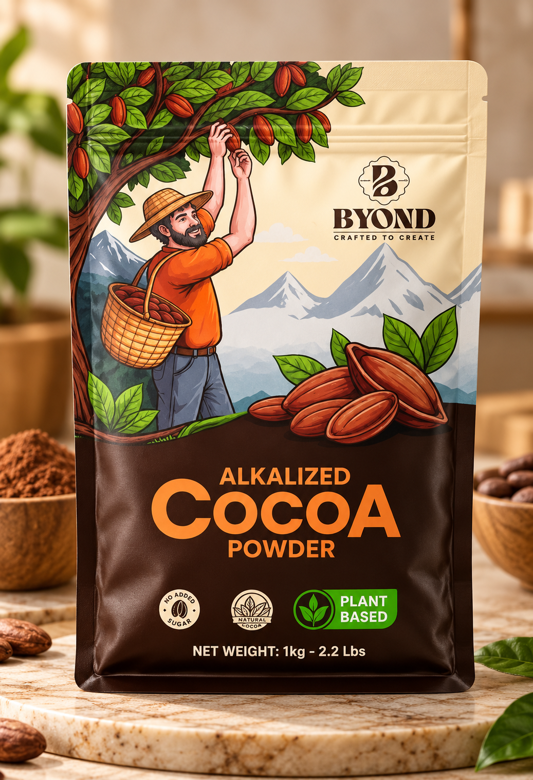 BYOND Alkalized Cocoa Powder 1kg
