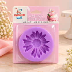 Sunflower Design Silicone Fondant Mould