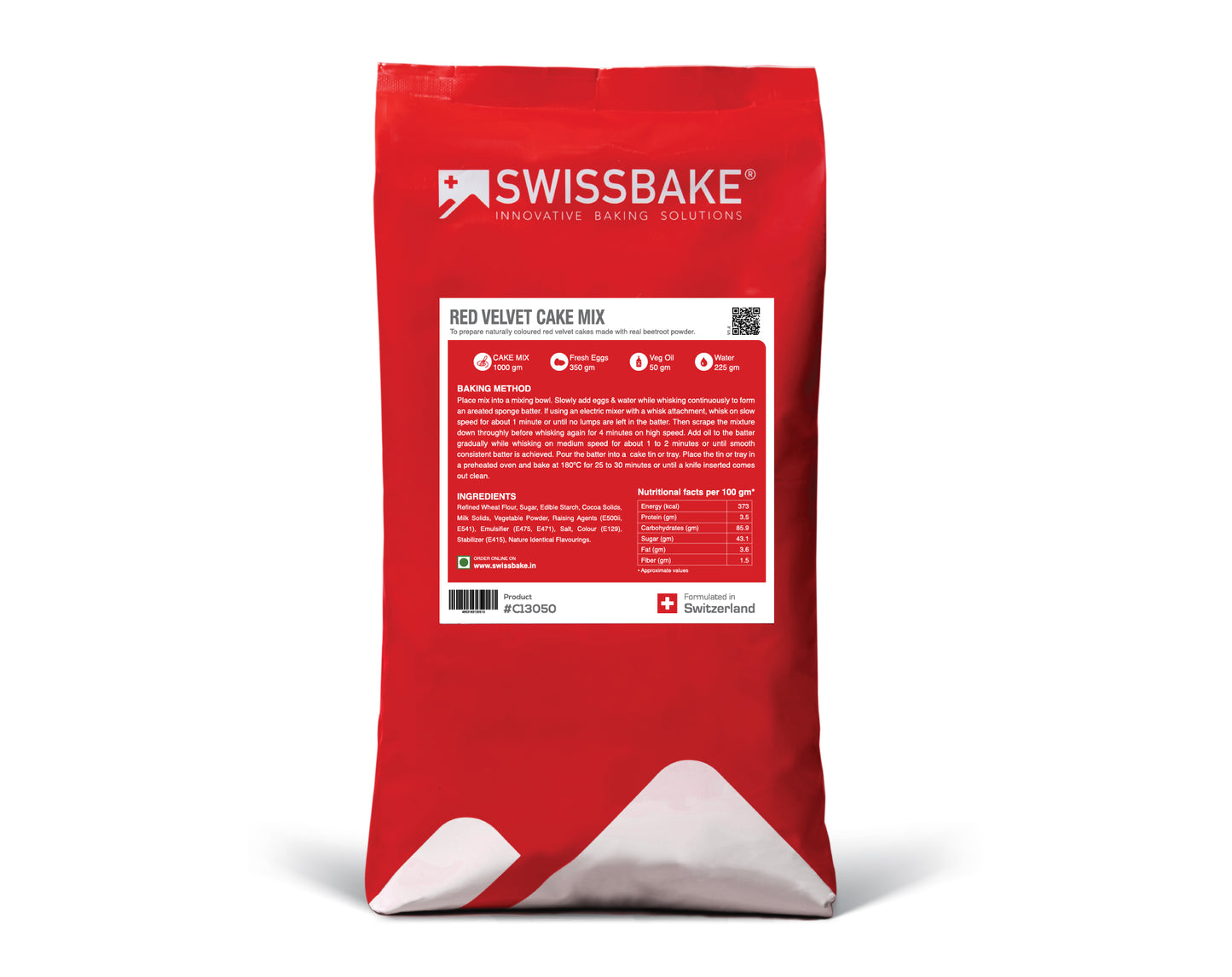 Swissbake Red Velvet Cake Mix 5Kg