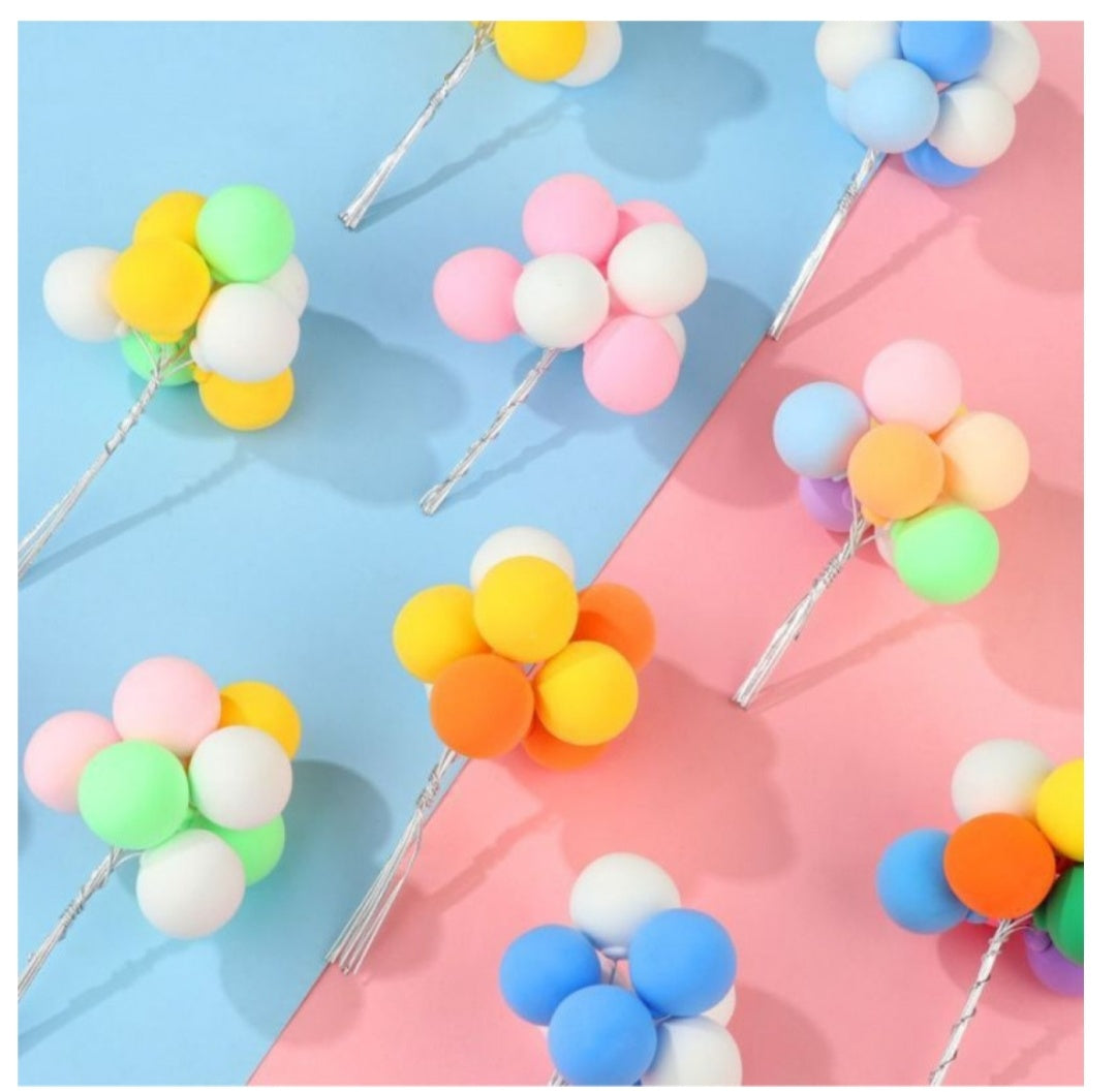 Random colour Foam Balloon Topper
