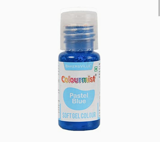 Bakersville colourmist Pastel Blue Soft Gel Colour 20gm