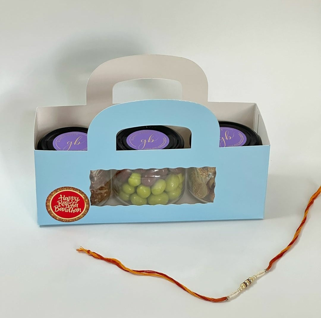 3 Pc Jar Box size -10.5*4*4 inch Pack of 5