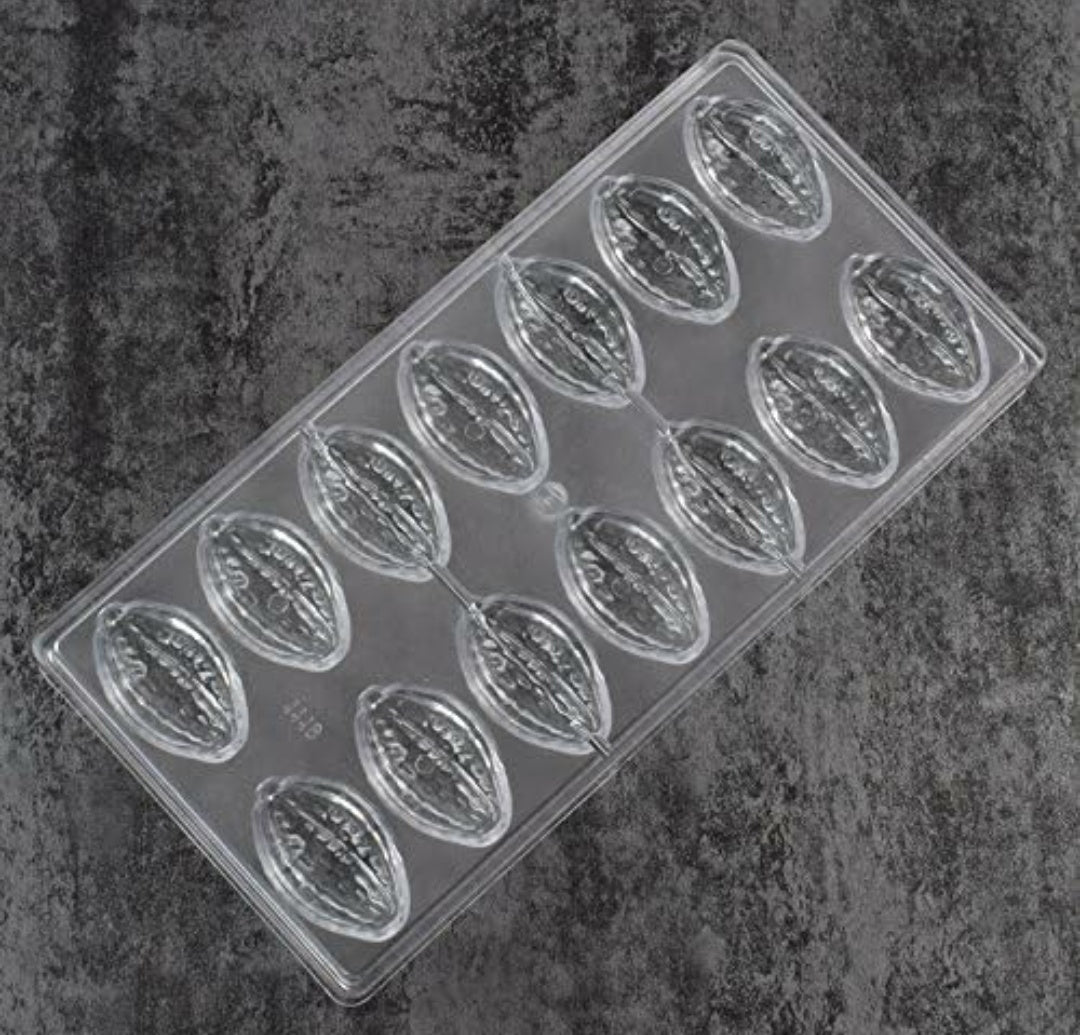 Cocoa Fruit Nut Shape Polycarbonate Mould