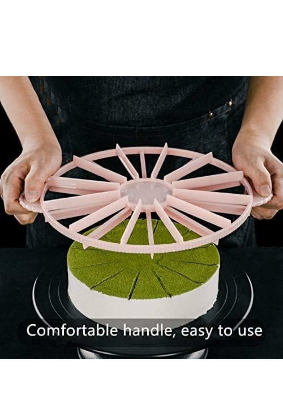 Cake Divider Slice Pie Cake 10/12 Piece Equal Portion Marker size-27cm