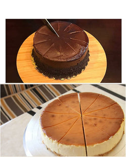 Cake Slice Pie Cake 10/12 Piece Equal Portion Marker size-27cm