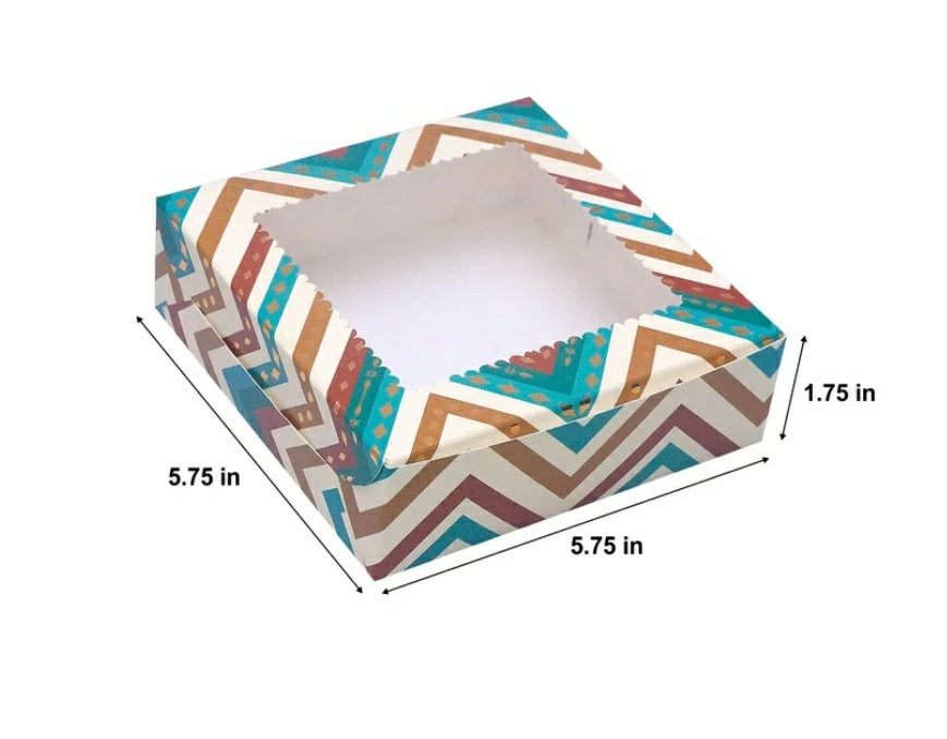 4 Pc brownie Box                      Size -5.75×1.75 inch