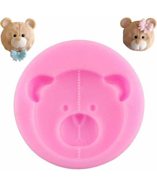 Teddy Bear Shape Silicon Fondant Mould 030-5