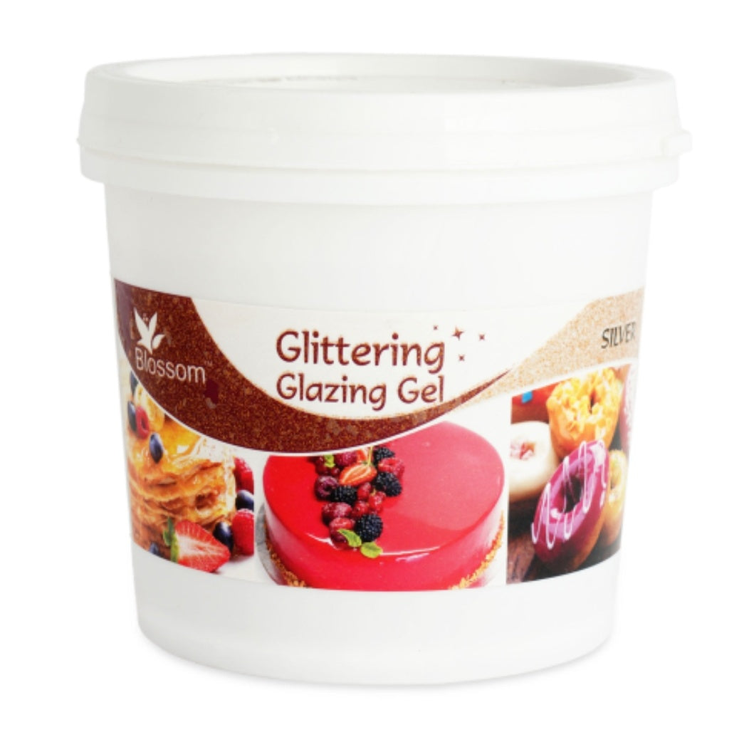 Blossom Glittering Glazing Gel (Silver) 1kg