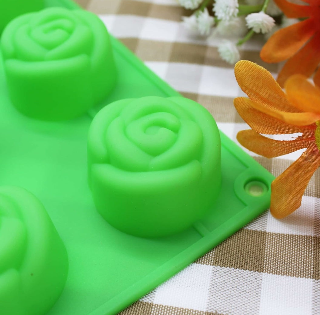 Rose silicone mould