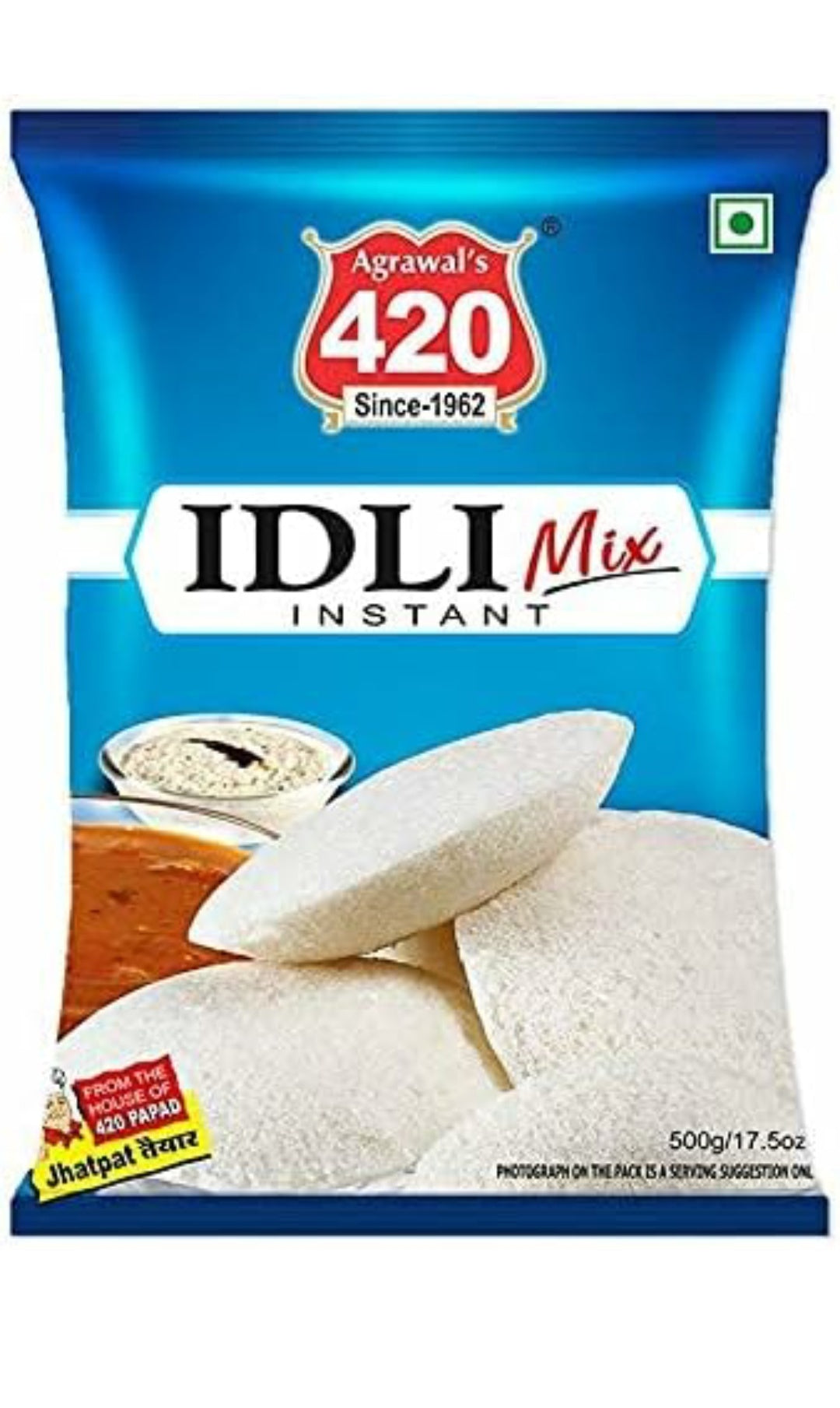 Agrawal's 420 Bites Idli Mix Instant Mix  500 Gm