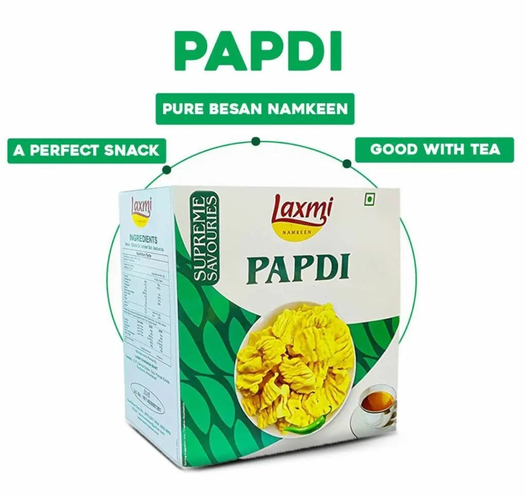 Laxmi namkeen Papdi 400gm