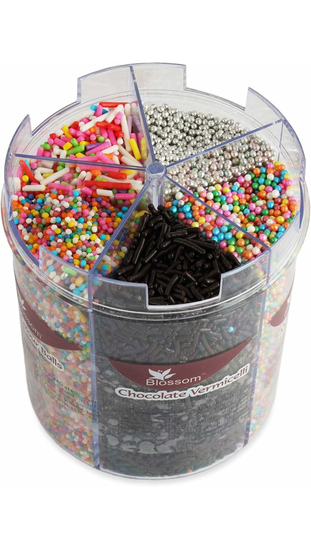 BLOSSOM Assorted Sprinkles pack-340 gm