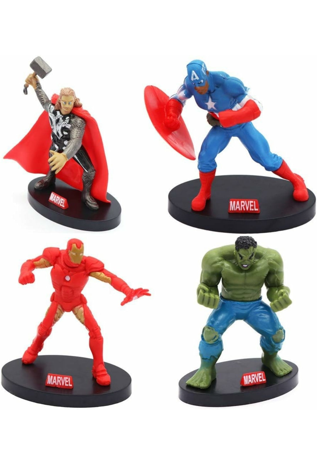 Avengers Cake Toppers Set Of 4