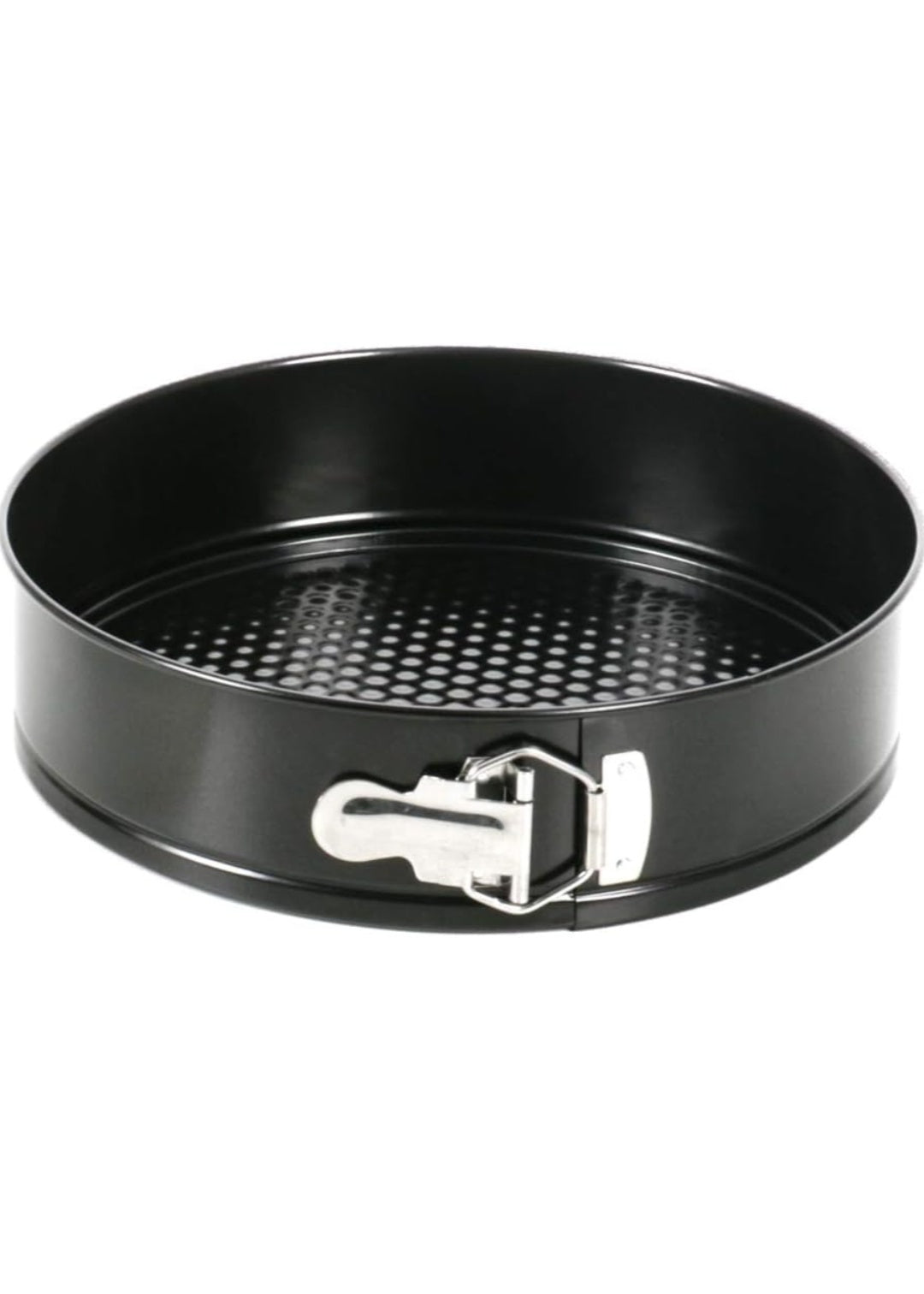 Nonstick Round Clip Bake Pan, Black, 22 Cm