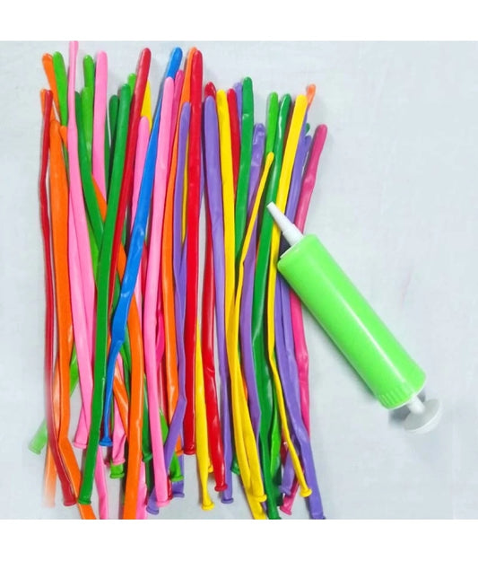 Long Balloons with Pump