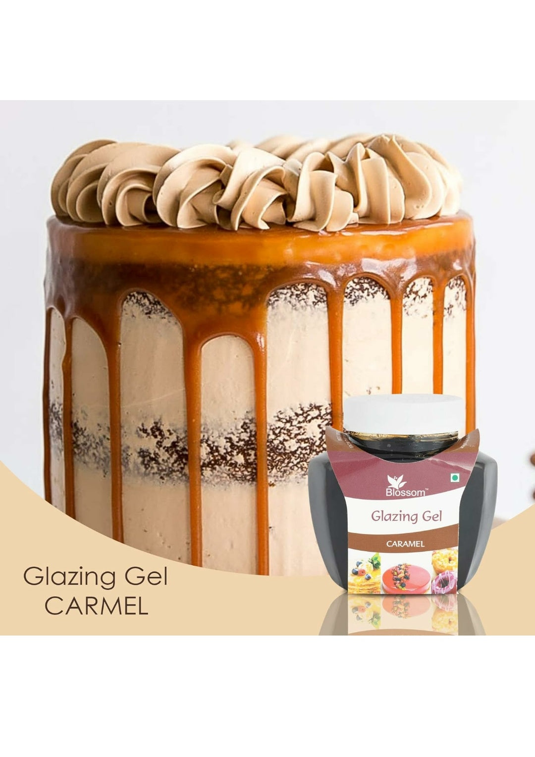 Blossom Glazing Caramel Gel 250gm