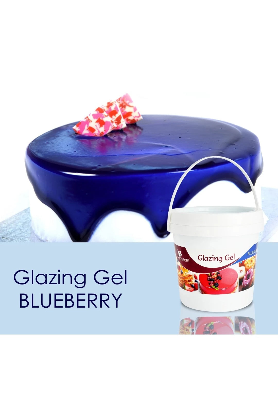 Blossom Glazing Blueberry gel 2.5 kg