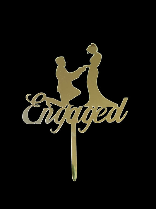 Engaged Acrylic Topper RT00765