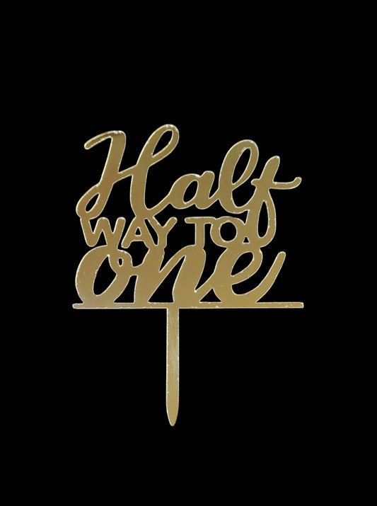 Half Way To One Topper RT00923